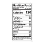 pumpkin spice nutritional 1