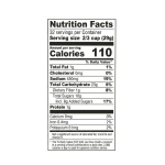 salted caramel barrel nutritional